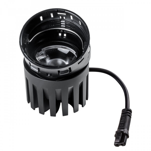 Модуль светодиодный диммируемый 7W/12W 24° 3000K STELLA PRO, черный Lightstar 075093