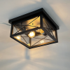 Светильник "Брюгге"  G3878  2*Е27  IP44 Цвет: Black