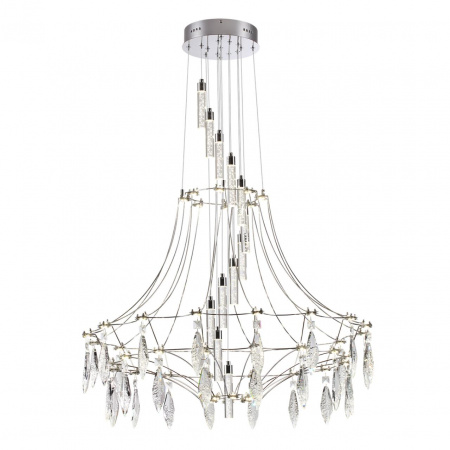 фото Люстра хром/металл/хрусталь IP20 LED 51W 4000K FLAMENCO CLASSIC, арт. 6699/51L