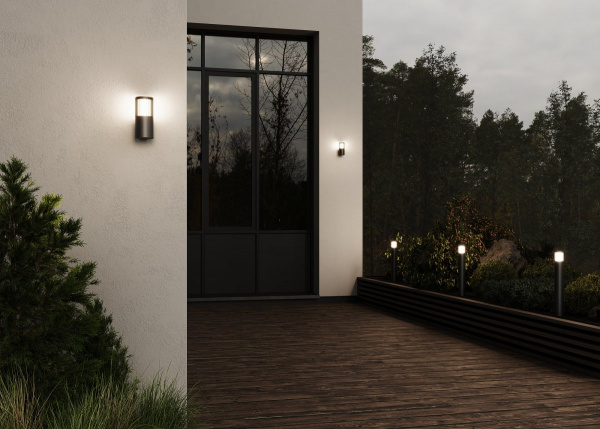 Ландшафтный светильник Maytoni Outdoor Alura O492FL-01GF, графит