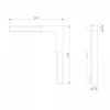 фото Slim Magnetic L03 Трековый светильник 24W 4200K Link черный 85029/01