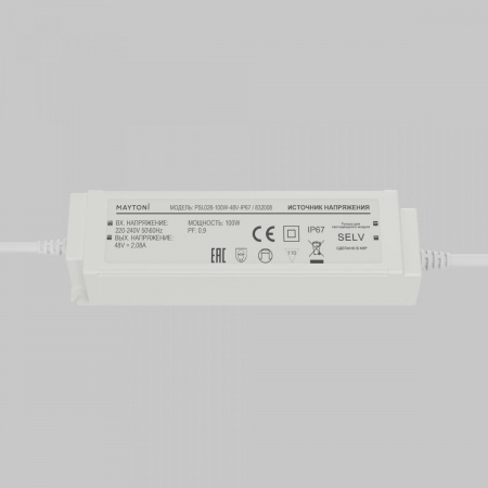 фото Источник напряжения PSL026 48В 100Вт IP67 Maytoni 832008, белый