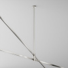 фото Крепление потолочное Длинное / Long двойное 700мм Flarity платина Maytoni Technical TRA159C-D1-PT
