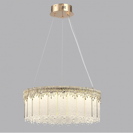 фото Золотой/стекло Люстра LED 60W 3700K 4968Лм CLEO L-VISION, арт. 5091/60L
