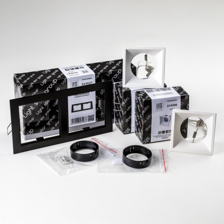 фото Комплект со светильником Domino, белый Lightstar D5270606BMOD