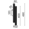 фото Бра Maytoni Calipso C082WL-24W2.7K-B, черный