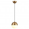 фото Античн.бронза/металл/белый/стекло Подвес E27 1*40W PINGA PENDANT, арт. 4960/1