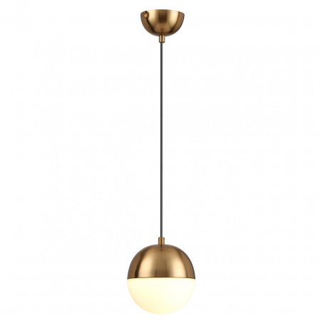 фото Античн.бронза/металл/белый/стекло Подвес E27 1*40W PINGA PENDANT, арт. 4960/1