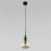 фото Подвесной светильник со стеклянным плафоном 11145 Sophia Green Cognac