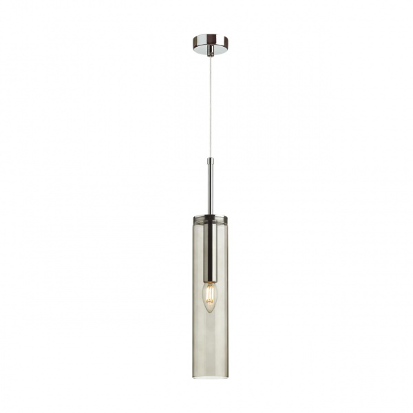 фото Хром/дымчатый Подвес E14 1*40W KLUM PENDANT, арт. 4694/1