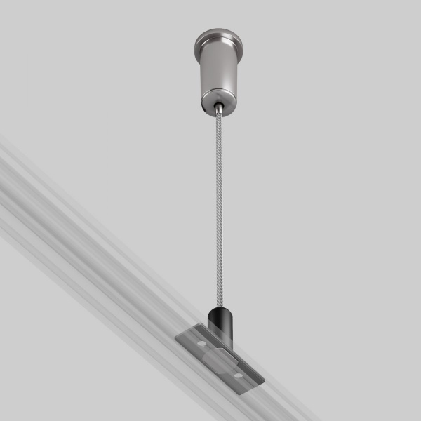фото Тросовый подвес Levity, 2 шт. Maytoni Technical TRA184SW-1B, черный