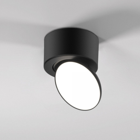 фото Светильник накладной поворотный светодиодный Smooth 10W 4000K черный 25053/LED