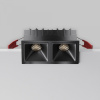 фото Встраиваемый светильник Maytoni Technical Alfa LED DL043-02-10W4K-SQ-B-1, черный