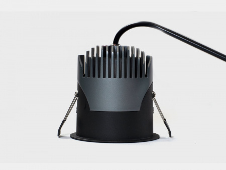 фото Светильник встраиваемый SWG 12Вт 55° IP65 черный 3000К поворотный RC-D84-12-BL-WW65