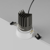 фото Встраиваемый светильник Maytoni Technical Dip DL117-15W-3K-W, белый