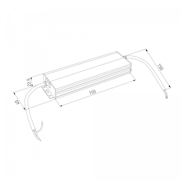 фото Блок питания 60W 24V IP67 95052/00
