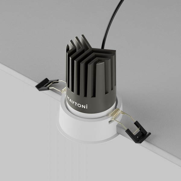 фото Встраиваемый светильник Maytoni Technical Dip DL117-15W-3K-W, белый