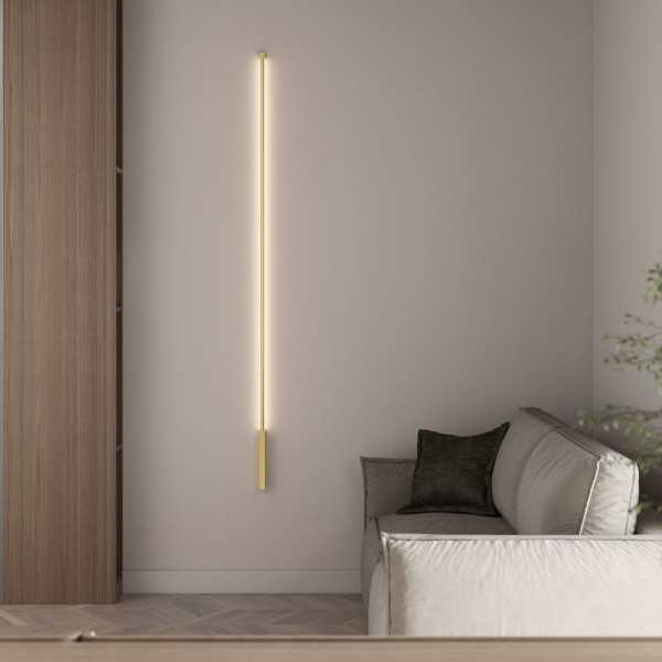 Светильник настенный светодиодный Alto LED 3000K латунь 40134/LED