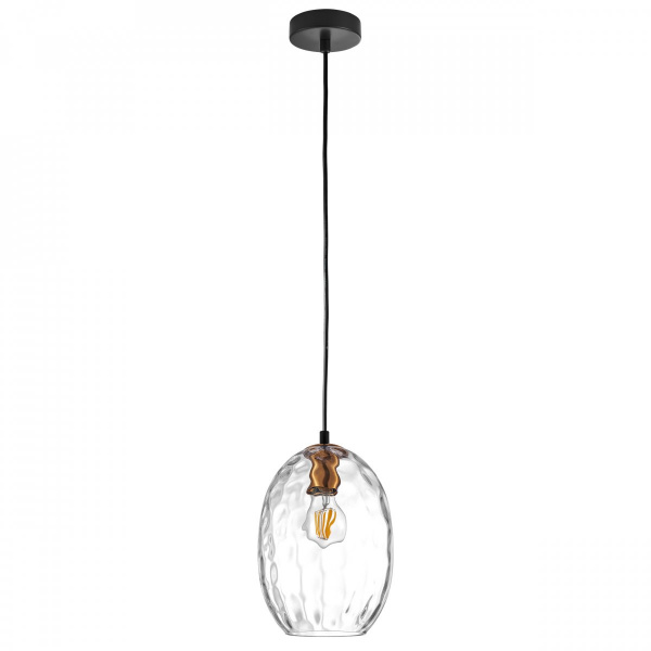 Подвес стеклянный Nubella, черный Lightstar 806120