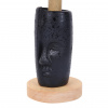 фото Черный, керамика/текстиль Настольная лампа Е27 1*60W 220V VISIONA MODERNI, арт. 8209/1T