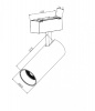 фото Трековый светильник SWG 20 Вт Теплый 3000К, SY-601202-BL-20-36-WW