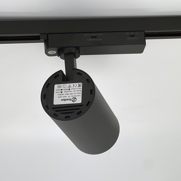 фото Светильник светодиодный TR8240 трековый COB 40W 3CCT цвет:черный