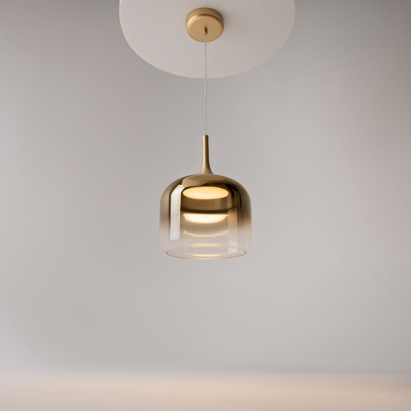 фото Подвесной светильник Maytoni Spirito MOD286PL-L18G3K, золото