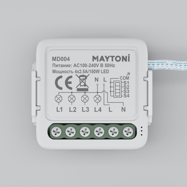 фото Выключатель Maytoni MD004, белый