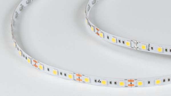 фото Лента светодиодная SWG DSG 5050 W 60L-V12-IP33, 6000 K, 300 LED, 14.4W/m, LUX, катушка 5 м