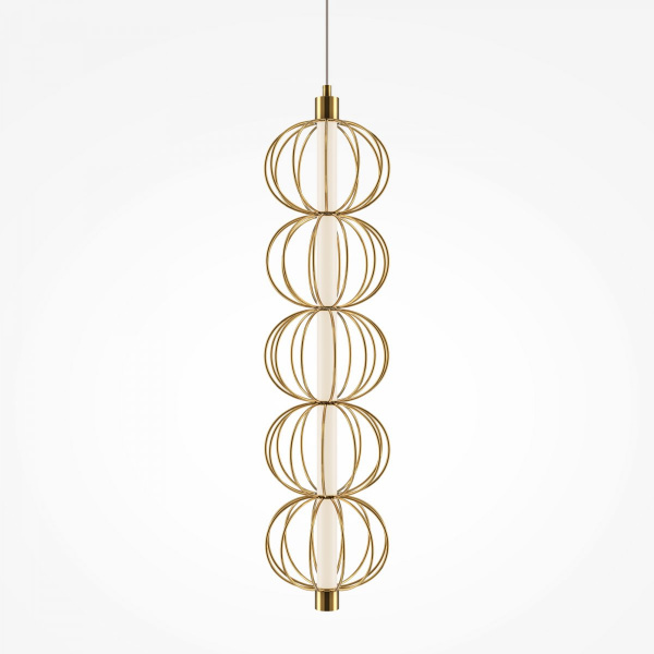 фото Подвесной светильник Maytoni Golden Cage MOD216PL-L10G3K, золото