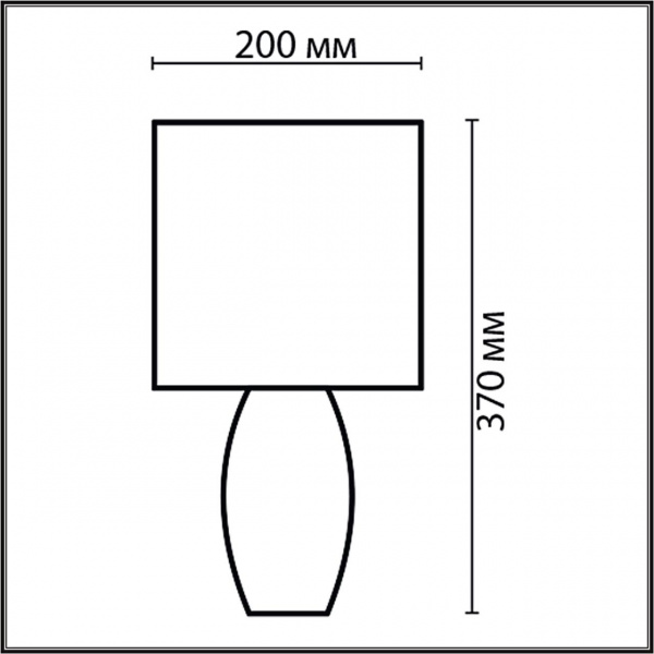 фото Синий, керамика/текстиль Настольная лампа E27 1*60W 220V LAPUNA COMFI, арт. 8123/1T