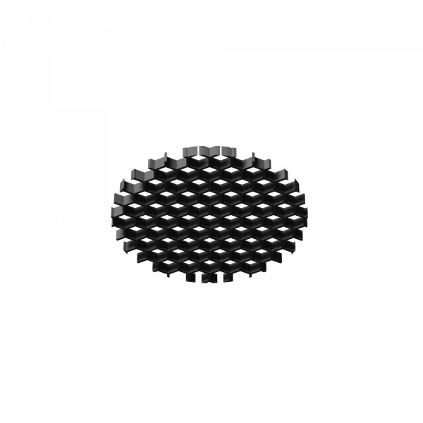 Антибликовая решётка для светильников серии Омут / Dip 10Вт Maytoni Technical HoneyComb001-D32, черный