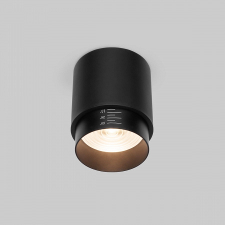 фото Потолочный светодиодный светильник Cors 25032/LED 10W 4200K чёрный