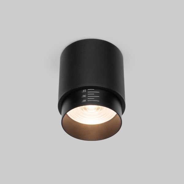 фото Потолочный светодиодный светильник Cors 25032/LED 10W 4200K чёрный