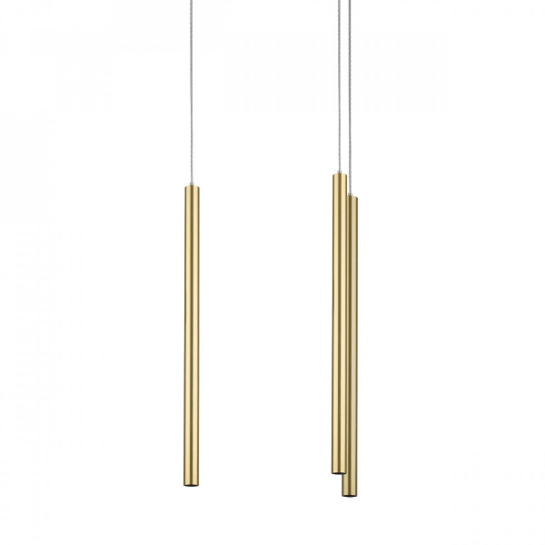 фото Люстра подвесная Tubo, золото Lightstar L3T747233