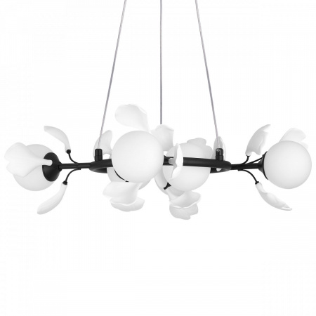 фото Люстра подвесная Ceramo BW, черный Lightstar 799067
