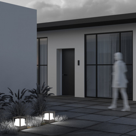 фото Ландшафтный светильник Maytoni Outdoor Trim O455FL-01GF, графит