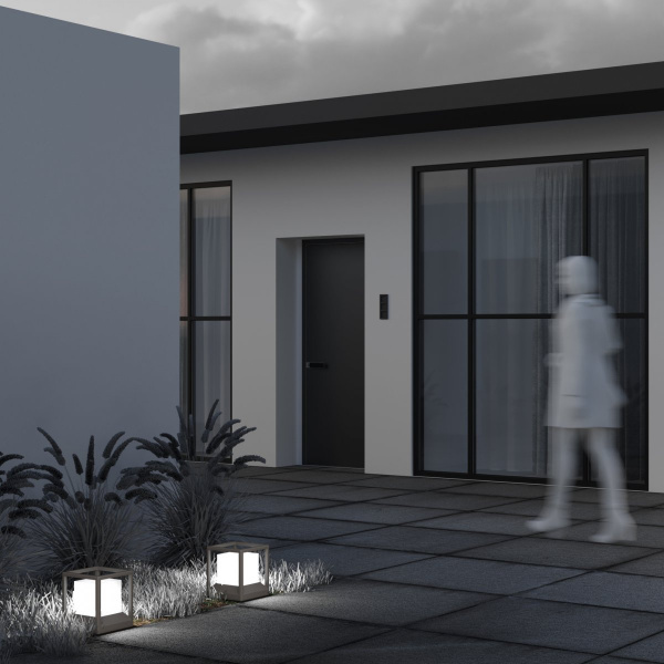 фото Ландшафтный светильник Maytoni Outdoor Trim O455FL-01GF, графит