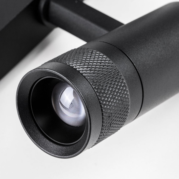 фото Светильник трековый SMART APP 220V 7W 3000-6000K 15-50° черный Teta Lightstar 205017