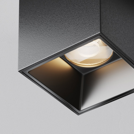 фото Потолочный светильник Maytoni Technical Alfa LED C064CL-5W3K-SQ-B, черный