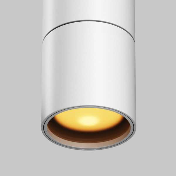 фото Уличный трековый светильник Maytoni Outdoor Focus Led O-TR01-1-P-8WW3K, белый