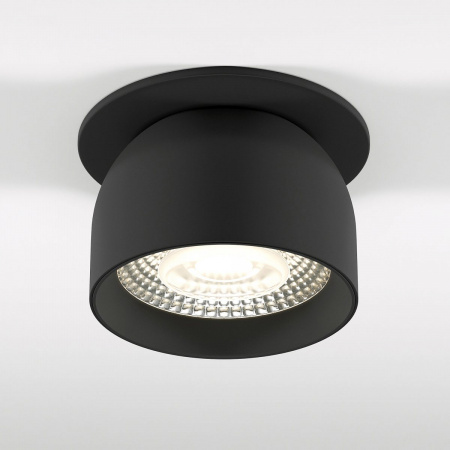 фото Светильник встраиваемый поворотный светодиодный Uno 8W 4000K черный 25092/LED