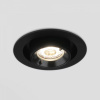 фото Встраиваемый точечный светодиодный светильник 9917 LED 10W 4200K черный матовый