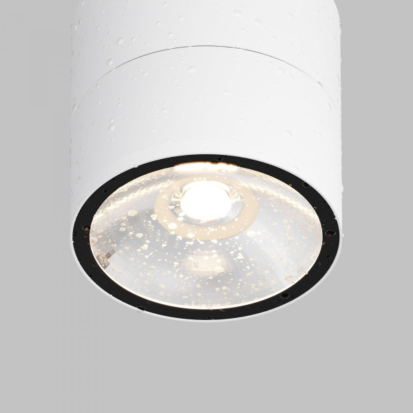 фото Уличный потолочный светильник Maytoni Outdoor Spin O310CL-L12W3K, белый