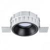 Комплект из светильника и рамки DOMINO ROUND MR16 ЧЁРНЫЙ Domino, черный Lightstar G214607