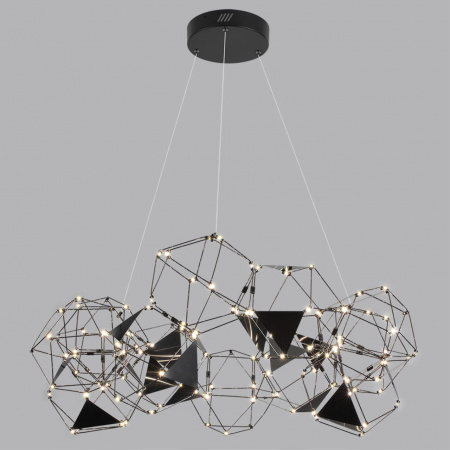 фото Черный хром/металл Люстра LED 56W 4000K 3360Лм TRELLIS L-VISION, арт. 5087/56L