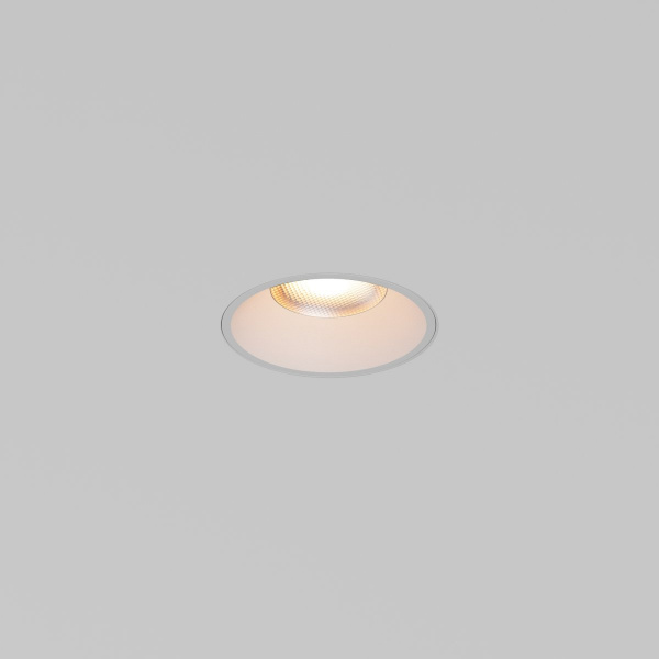 фото Встраиваемый светильник Maytoni Technical Mini DL059-7W4K-TRS-W, белый