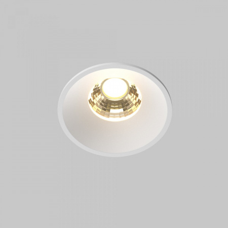 фото Встраиваемый светильник Maytoni Technical Round DL058-7W2.7K-W, белый