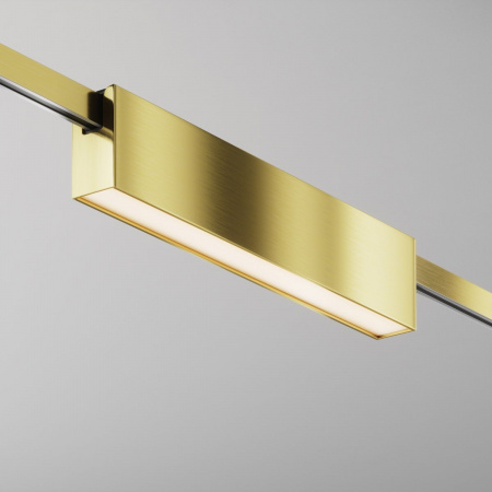 фото Трековый светильник Maytoni Technical Basis TR151-1-12W3K-BS, латунь