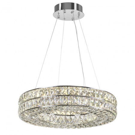 фото Хром/металл/хрусталь Люстра LED 52W 4000K 2971Лм PANTA L-VISION, арт. 4927/52L